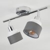 Ailer Plafondlamp, Plafondspot Chroom, 2-lichts