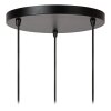 Lucide ALMELO Hanglamp Zwart, 3-lichts