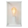 Lucide CLAIRE Wandlamp voor buiten Wit, 1-licht