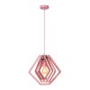 Lucide MAURO Hanglamp Roze, 1-licht