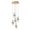 Lucide KLIGANDE Hanglamp LED Goud, 5-lichts