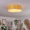 Antillo Plafondlamp Beige, Natuurlijke kleuren, Wit, 3-lichts