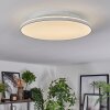 Norea Plafondlamp, Plafondspot LED Wit, 1-licht