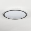 Arima Plafondlamp LED Grijs, Wit, 1-licht