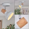 Alyra Plafondlamp, Plafondspot Wit, 1-licht