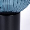 Koyoto Kogellampje, Bureaulamp, Tafellamp 20 cm Blauw, 1-licht