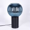 Koyoto Kogellampje, Bureaulamp, Tafellamp 20 cm Blauw, 1-licht