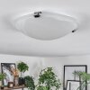 Balan Plafondlamp Wit, 1-licht