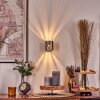 Bamako Licht omhoog & omlaag, Wandlamp LED Zwart, 1-licht