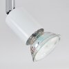 Gjedso Plafondlamp, Plafondspot LED Chroom, Wit, 3-lichts