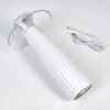 Eryla Bureaulamp, Tafellamp LED Wit, 1-licht