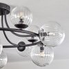 Chehalis Plafondlamp, Kogellampje 76 cm Duidelijk, 12-lichts