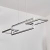 Odeon Hanglamp, Hanglamp LED Zilver, 3-lichts