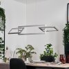 Odeon Hanglamp, Hanglamp LED Zilver, 3-lichts