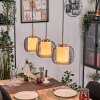 Gutdalen Hanglamp, Hanglamp Goud, Zwart, 3-lichts