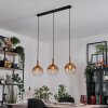 Grovsta Hanglamp, Kogellampje, Hanglamp Goud, Zwart, 3-lichts