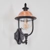 Gascon Wandlamp voor buiten, Wandlamp Koperkleurig, Zwart, 1-licht