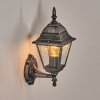 Naofe Wandlamp voor buiten, Wandlamp Zwart, Zilver, 1-licht