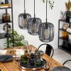 Bystrup Hanglamp, Hanglamp Zwart, 3-lichts