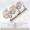 Bystrup Hanglamp, Hanglamp Beige, Zandkleurig, 3-lichts