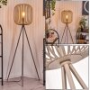 Bystrup Staande lamp Beige, Zandkleurig, 1-licht