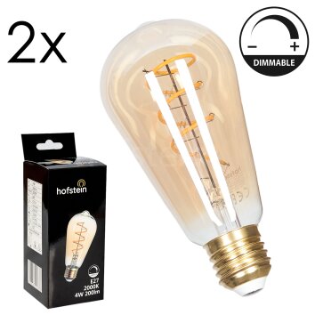 E27 LED 4 Watt warm wit dimbaar 200 Lumen