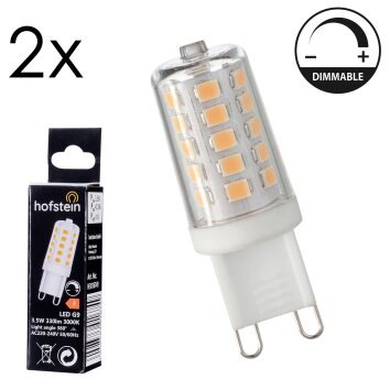 G9 LED 3.5 Watt warm wit dimbaar 330 Lumen