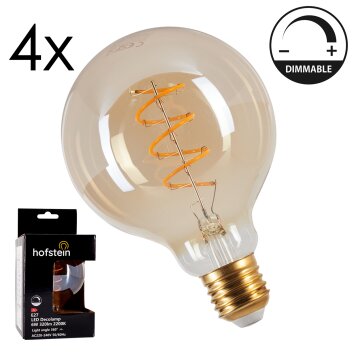 E27 LED 6 Watt warm wit dimbaar 320 Lumen