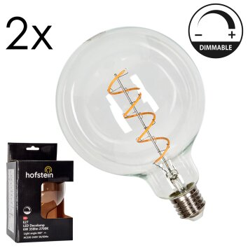 E27 LED 6 Watt warm wit dimbaar 350 Lumen