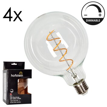 E27 LED 6 Watt warm wit dimbaar 350 Lumen