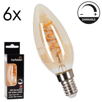 E14 LED 4 Watt warm wit dimbaar 220 Lumen