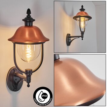 Gascon Staande lamp Zwart, 1-licht