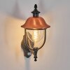 Gascon Wandlamp voor buiten, Wandlamp Koperkleurig, Zwart, 1-licht, Bewegingsmelder