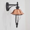 Gascon Wandlamp voor buiten, Wandlamp Koperkleurig, Zwart, 1-licht