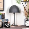 Paddestoel lamp  Tati Staande lamp Hout donker, Zwart, 1-licht