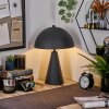 Paddenstoel look  Nor Staande lamp, Pad licht Hout licht, Zwart, 1-licht