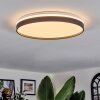 Sofo Plafondlamp, Paneel LED Wit, 1-licht, Afstandsbediening