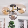 Gastor Plafondlamp, Kogellampje 42 cm Goud, Zwart, 3-lichts