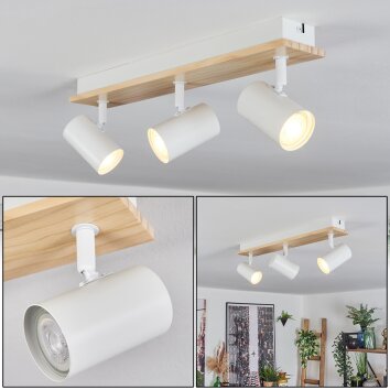 Gesteira Plafondlamp, Hanglamp, Staande lamp Goud, Zwart, 1-licht