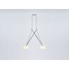 Serie Verlichting Pendelleuchte Hanglamp Chroom, 2-lichts