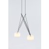 Serie Verlichting Pendelleuchte Hanglamp Chroom, 2-lichts