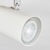 Gesteira Plafondlamp, Plafondspot Chroom, houtlook, 3-lichts