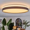 Sofo Plafondlamp LED Zwart, 1-licht, Afstandsbediening