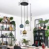 Koyoto Hanglamp, Kogellampje, Hanglamp, Cluster hanglamp Zwart, 3-lichts