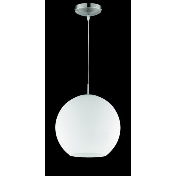 Reality MOON Hanglamp Nikkel mat, 1-licht