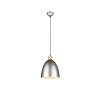 Reality Jagger Hanglamp Donkerbruin, Nikkel mat, 1-licht