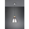 Reality Jagger Hanglamp Donkerbruin, Nikkel mat, 1-licht