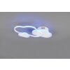 Reality Cloudy Plafondlamp LED Wit, 1-licht, Afstandsbediening, Kleurwisselaar