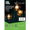 Reality Campus Solarlamp LED Zwart, 3-lichts