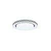 Reality Atria Plafondlamp LED Zwart, Wit, 1-licht, Afstandsbediening